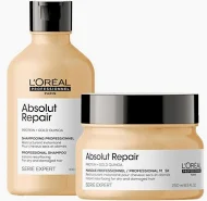 L’Oréal Absolut Repair Shampoo & Mask for damaged hair at Luci Luna Beauty Salon Dubai – شامبو وماسك أبسولوت ريبير من لوريال للشعر التالف – صالون لوسي لونا دبي